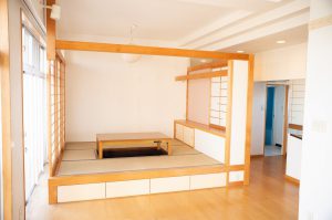シェアハウス 掘りごたつ